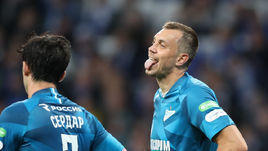10 августа. Москва. "Динамо" – "Зенит" – 0:2. Сердар Азмун и Артем Дзюба.