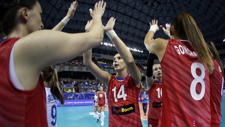 Сборная России по волейболу. Фото FIVB Сборная России по волейболу. Фото FIVB