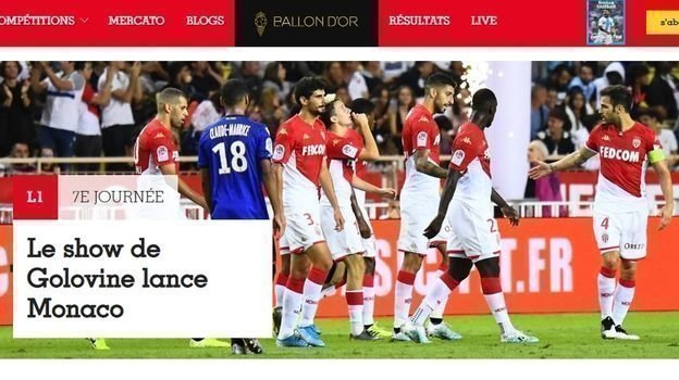 France Football о Головине. France Football о Головине.