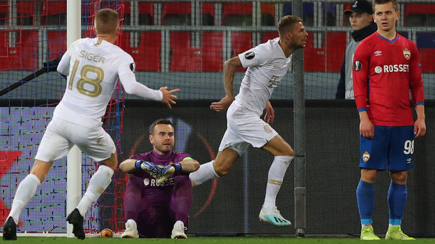 ЦСКА потерпел третье поражение в трех матчах Лиги Европы, разность мячей — 1:8, комментарий
