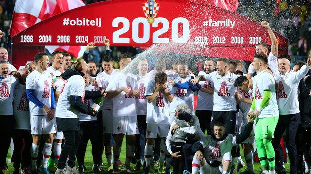 Хорватия — Словакия — 3:1, чемпионат Европы, Евро-2020, отборочный турнир, Хорватия едет на Евро за медалями