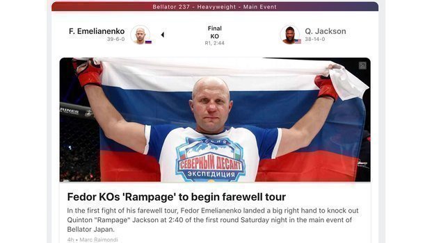Что говорят о Федоре Емельяненко в Америке. Что говорят о Федоре Емельяненко в Америке.