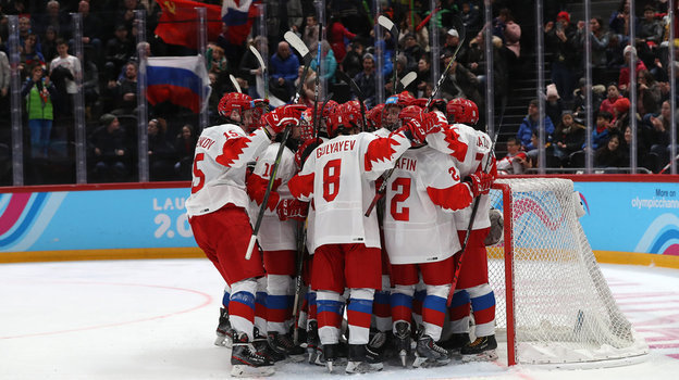 Сборная России начала юношескую Олимпиаду с победы над Канадой. Фото Андрей Голованов