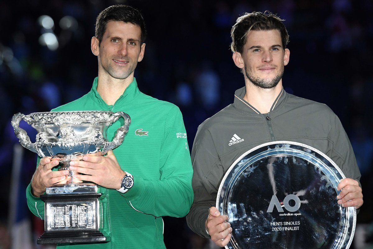 Теннис, Australian Open, мужчины, финал, Новак Джокович — Доминик Тим, кто  победил, обзор матча, Джокович выиграл 17-й турнир «Большого шлема».  Спорт-Экспресс