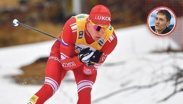 Лыжные гонки, Большунова завалил норвежец, норвежцы атакуют Большунова, почему Большунов проиграл гонку в Швеции