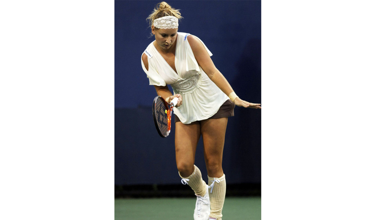 Теннисистка без своей одежды