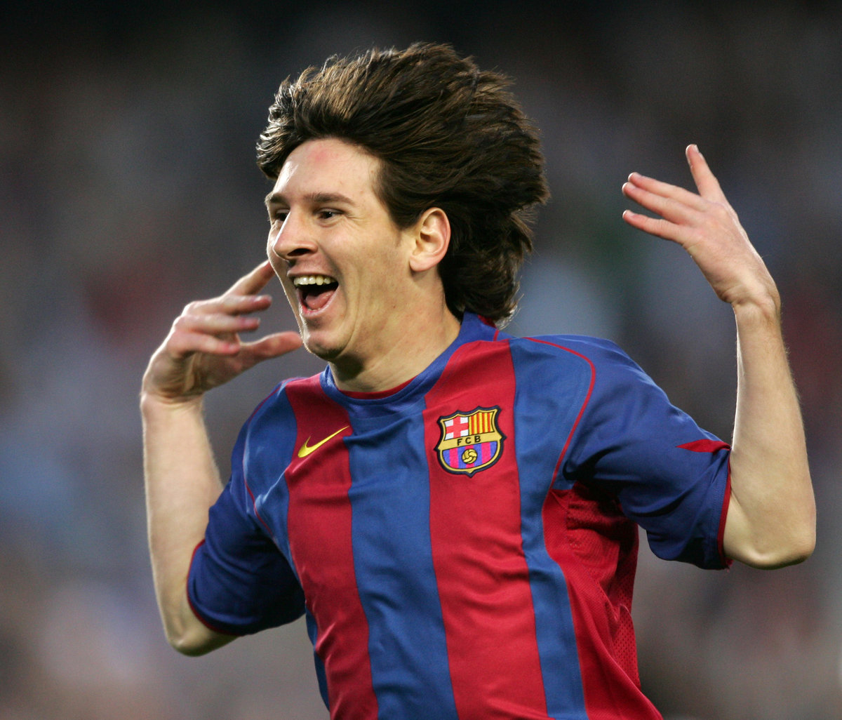 «Как быстро летит время». Месси показал свой первый гол за «Барселону»,  забитый 15 лет назад. Спорт-Экспресс
