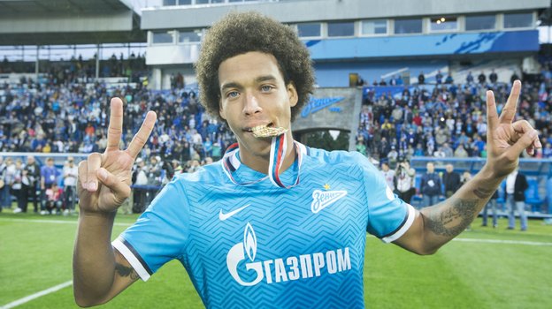 Аксель Витсель. Фото ФК «Зенит» Аксель Витсель. Фото ФК «Зенит»