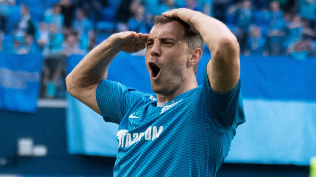 Артем Дзюба. Фото ФК «Зенит» Артем Дзюба. Фото ФК «Зенит»