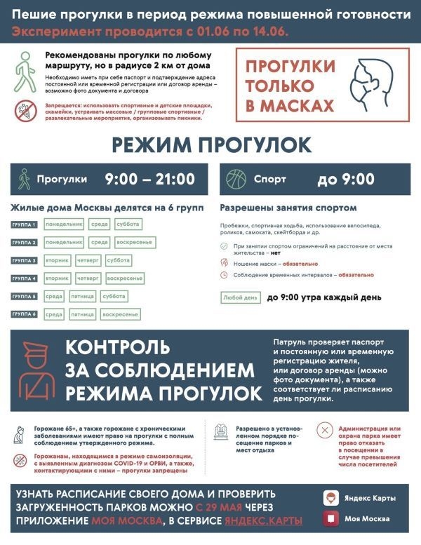 Правила прогулок и занятий спортом на свежем воздухе в Москве с 1 июня. Фото Оперштаб Москвы Правила прогулок и занятий спортом на свежем воздухе в Москве с 1 июня. Фото Оперштаб Москвы