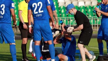 Баженов сломал нос в матче с «Торпедо»