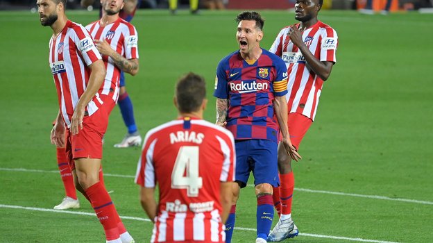 «Барселона» — «Атлетико» — 2:2. Обзор матча. Месси забил 700-й гол, Симеоне снова не смог обыграть «Барсу» в ла лиге