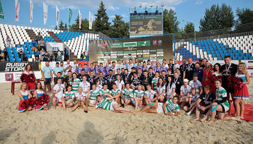 1-2 августа в Центре пляжных видов спорта «Динамо» прошел чемпионат России по пляжному регби