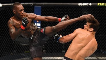 Исраэль Адесанья нокаутировал Пауло Косту на турнире UFC.