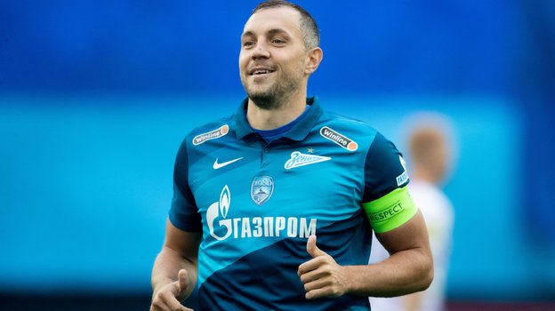 Артем Дзюба. Фото Вячеслав Евдокимов, ФК «Зенит» Артем Дзюба. Фото Вячеслав Евдокимов, ФК «Зенит»