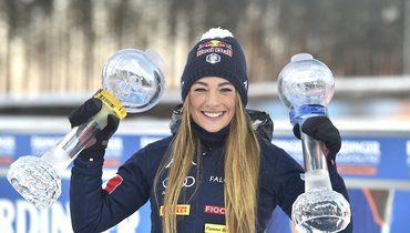 Вирер — победительница зачета индивидуальной гонки на Кубке мира