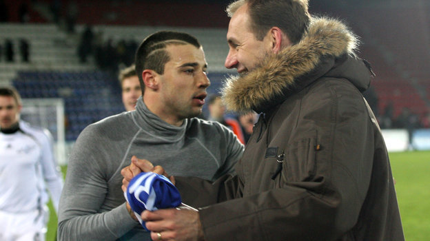Владимир Вайсс (справа) и Алексей Еременко. Фото Александр Федоров, "СЭ"