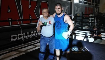 Вальтер «Попс» Карвальо и Хабиб Нурмагомедов.