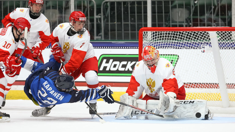 Россия — Финляндия — 3:4 Б, обзор матча юниорского чемпионата мира, видео голов, 28 апреля 2021 года. Спорт-Экспресс