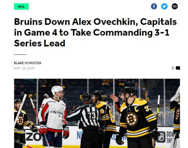 Bleacher Report — об Александре Овечкине. Bleacher Report — об Александре Овечкине.