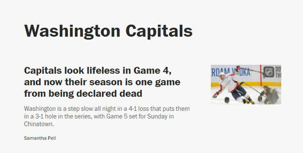 The Washington Post — об Александре Овечкине. The Washington Post — об Александре Овечкине.