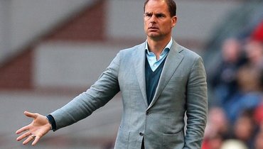 Франк де Бур будет уволен с поста главного тренера сборной Голландии