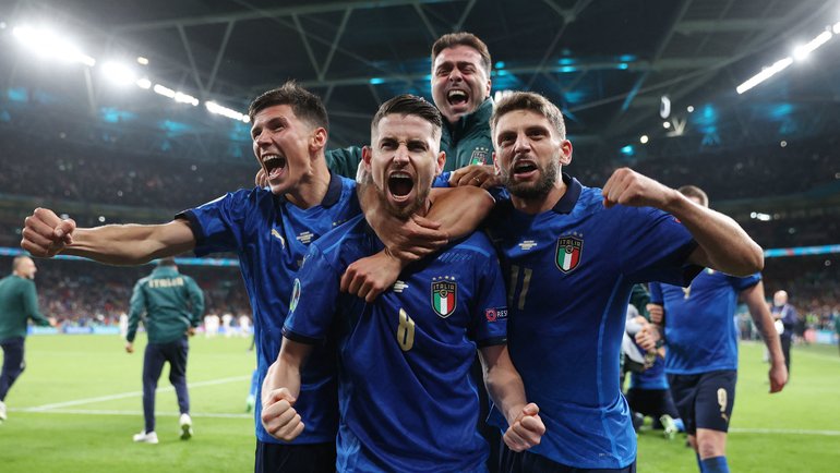 Италия — Испания — 1:1 д.в. Пенальти — 4:2. Фото AFP