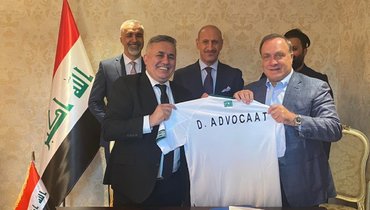 Дик Адвокат назначен главным тренером сборной Ирака