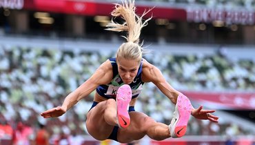 Клишина получила травму и не смогла выйти в финал Олимпиады в прыжках в длину