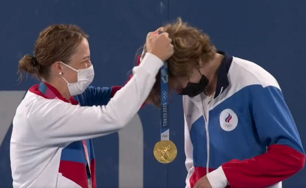 церемония награждения олимпиада медали