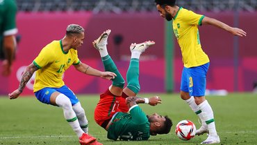 Сборная Бразилии по футболу вышла в финал Олимпиады в Токио