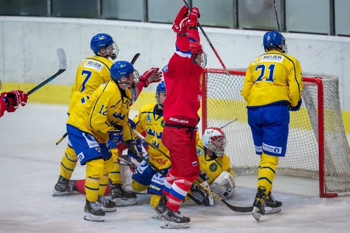 Россия U18 — Швеция U18 — 7:5. Кубок Глинки/Гретцки — обзор полуфинала 6  августа 2021 года, видео голов. Спорт-Экспресс