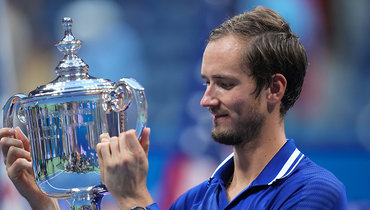 Медведев стал третьим россиянином, победившим в турнире «Большого шлема»