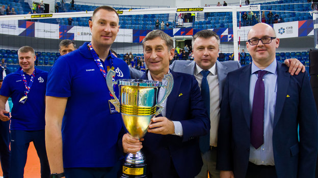 зенит динамо волейбол мужчины счет