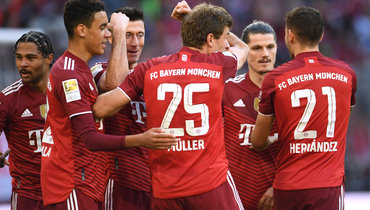 «Бавария» разгромила «Хоффенхайм» в чемпионате Германии