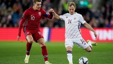 Норвегия не сумела обыграть Латвию и опустилась на третье место в группе