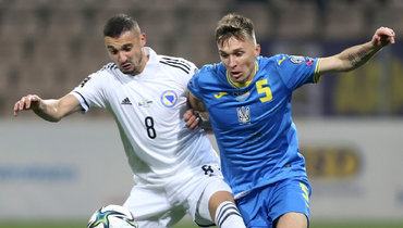 Украина выиграла у Боснии и попала в стыки ЧМ-2022