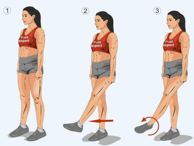 Упражнения для стоп: разминка и растяжка голеностопа. Спорт-Экспресс