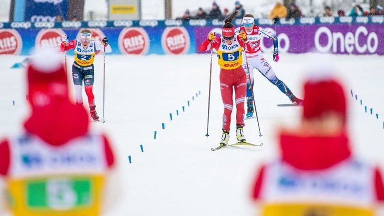 Лыжи, Кубок мира по лыжным гонкам, командный спринт в Дрездене, онлайн трансляция 19 декабря 2021. Спорт-Экспресс