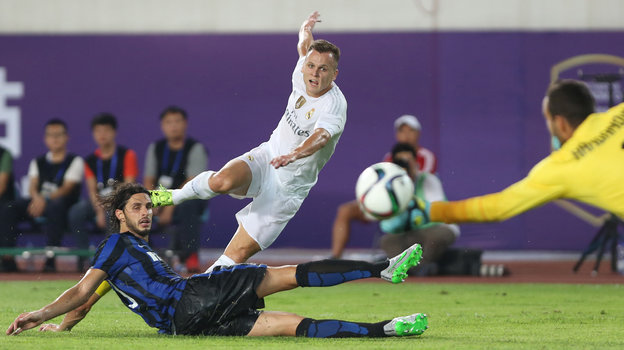 Денис Черышев в матче за мадридский "Реал". Фото Getty Images