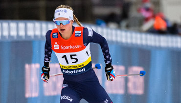 Американка Диггинс выиграла женский спринт на «Тур де Ски», россиянки не попали в финал