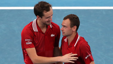Медведев и Сафиуллин победили австралийцев Пирса и Сэвилла на ATP Cup