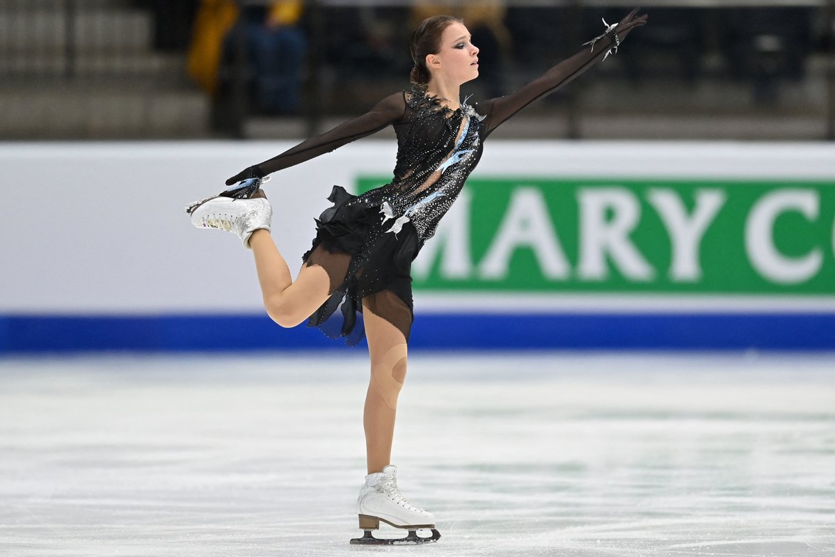 Фигурное катание, чемпионат Европы: как выступила Анна Щербакова в короткой  программе. Спорт-Экспресс