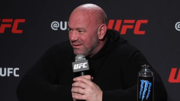 Дана Уайт на послематчевой пресс-конференции к UFC Vegas 46. Дана Уайт на послематчевой пресс-конференции к UFC Vegas 46.