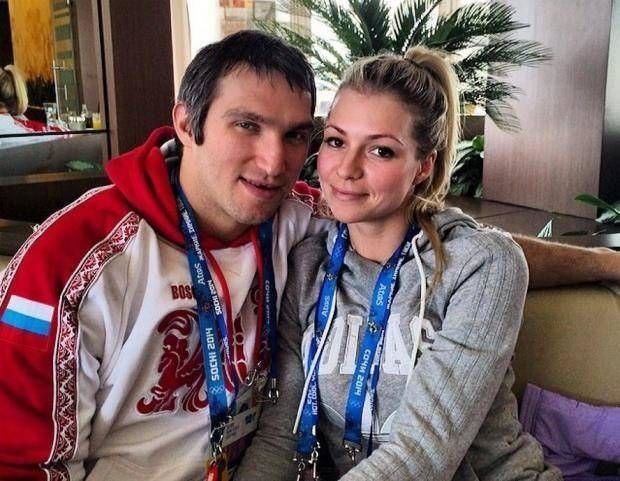Александр Овечкин и Мария Кириленко.