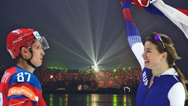 Знаменосцы сборной в Пекине — хоккеист Шипачев и конькобежка Фаткулина. Почему так?