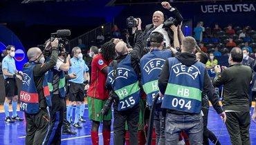 Сборная Португалии во второй раз подряд стала чемпионом Европы по мини-футболу