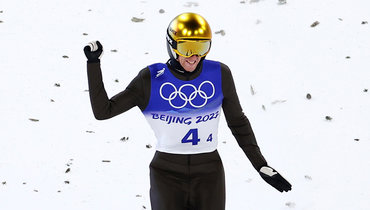 Хоркина — о серебре в прыжках на лыжах с трамплина: «Ребята вписали в историю новую победу!»