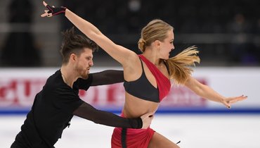 Степанова и Букин набрали 84,09 балла за ритм-танец на Олимпиаде в Пекине