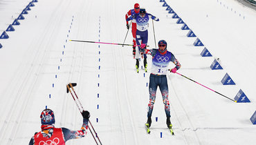 Бородавко прокомментировал бронзу Большунова и Терентьева в командном спринте на Олимпиаде в Пекине